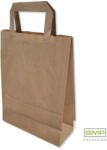  Papírtáska (szalagfüles) 22 x 28 x 10 cm - barna