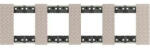 Legrand Rama, ornament, modulara, 2+2+2+2, module, OPTIC, Bticino, Living, Now, KA4802M4MM (KA4802M4MM)