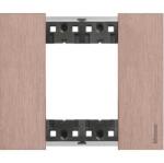 Legrand Rama, ornament, modulara, 2, module, Cupru, Bticino, Living, Now, KA4802ZM (KA4802ZM)