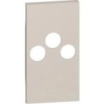 Legrand Placa, Modulara, pentru, 3, iesiri, TV-R-SAT, Nisip, Bticino, Living, Now, KM26M2 (KM26M2)
