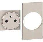 Legrand Placa, Modulara, pentru, priza, FR/BE, Plat, 2M, Nisip, Bticino, Living, Now, KM55F (KM55F)