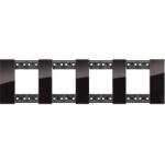Legrand Rama, ornament, modulara, 2+2+2+2, module, Night, Bticino, Living, Now, KA4802M4DG (KA4802M4DG)