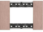 Legrand Rama, ornament, modulara, 3, module, Cupru, Bticino, Living, Now, KA4803ZM (KA4803ZM)