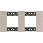 Legrand Rama, ornament, modulara, 2+2, module, OPTIC, Bticino, Living, Now, KA4802M2MM (KA4802M2MM)