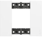 Legrand Rama, ornament, modulara, 2, module, alba, Bticino, Living, Now, KA4802KW (KA4802KW)