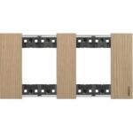 Legrand Rama, ornament, modulara, 2+2, module, Stejar, Bticino, Living, Now, KA4802M2LM (KA4802M2LM)