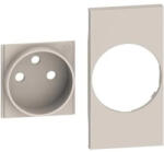 Legrand Placa, Modulara, pentru, priza, FR/BE, 2M, Nisip, Bticino, Living, Now, KM55 (KM55)