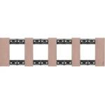 Legrand Rama, ornament, modulara, 2+2+2+2, module, Cupru, Bticino, Living, Now, KA4802M4ZM (KA4802M4ZM)