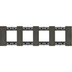 Legrand Rama, ornament, modulara, 2+2+2+2, module, SPACE, Bticino, Living, Now, KA4802M4NG (KA4802M4NG)