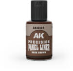 AK Interactive PRECISION PANELINER DARK BROWN 30ml (AK12104)