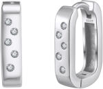 BeSpecial Cercei argint 925 placati cu rodiu cu zirconiu (ERR64)