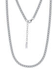 BeSpecial Colier argint 925 placat cu rodiu cu zirconiu, 40 cm, 1, 5 mm (CRR67)