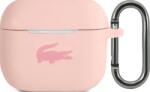Lacoste Husă Lacoste Liquid Silicone lucioasă cu logo pentru AirPods 3 roz (LCA3SI)