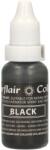Sugarflair Colours Vopsea lichidă Black - Negru 14 ml