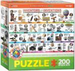 EUROGRAPHICS - Puzzle Great Inventions 200 - 200 piese