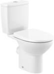 Roca Set Vas WC pe pardoseala cu rezervor aparent si capac Roca Victoria-N Rimless 35x66 cm evacuare verticala (A34SV07000)