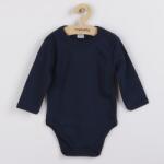 New Baby Body-uri pentru nou-născuţi cu închidere totală New Baby Classic II albastru închis, mărime 50