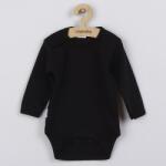 New Baby Tricou cu mânecă lungă New Baby - negru, mărime 92 (18-24l)