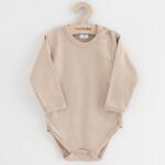 NEW BABY Bodyuri pentru bebeluşi New Baby Classic II crem deschis, mărime 62 (3-6l)