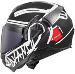 LS2 Ff910 Advant Ii Tape Matt Black (C.LS.AVANT II TA.NEG-11)