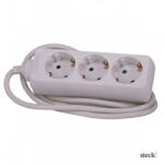 Steck ! 3-as elosztó, 5 m , 1, 5 mm2 keresztmetszetű (SEL 350)