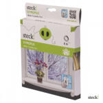  steck! Ablaktömítő, D profil, FEHÉR, 6m (SAD 6F)