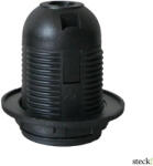  steck! Csillár foglalat, E27, fekete