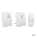 Byron Vezeték nélküli csengő szett, dupla beltéri egységgel (DBY-21134)