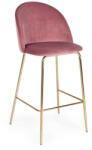 Bizzotto Бар стол CARRY 51x55x105cm руж/злато (0734300)