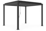 Bizzotto Пергола 3x3m GARDA 300x300x240 cm. антрацит (0795804)