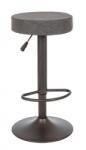 Bizzotto БАР СТОЛ piper 35x35x64-85cm СИВ (0733337)