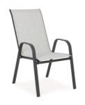 Bizzotto Градински стол MARTINEZ 56x65x90 светло сив (0802978)