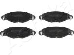 ASHIKA set placute frana, frana disc ASHIKA 50-00-0617 (50-00-0617)