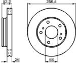Bosch Disc frana BOSCH 0 986 478 485 (0 986 478 485)
