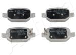 ASHIKA set placute frana, frana disc ASHIKA 51-00-0208 (51-00-0208)