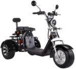 SHANSU Scuter Electric 3 Roti SHANSU CP-3, Motor 2000W, Autonomie 80 km, 45 km h, Baterie 60V 20Ah, Stil Harley, 2 Persoane , Negru (C366)