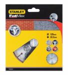 STANLEY FatMax szegmentált gyémántszemcsés vágótárcsa 125 x 22mm (STA38107)