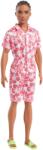 Mattel Barbie: Fashionistas Fiú Barát baba Hawaii mintás kezeslábas (DWK44-HYT99)