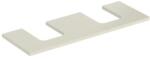 Geberit One mosdópult kivágással, két pultra ültethető tálformájú mosdóhoz 135x47 cm, magasfényű homokszürke 505.276. 00.4 (505.276.00.4) - szaniteresklimacenter