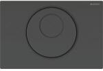 Geberit Sigma10 érintésmentes nyomólap 2 öblítéshez, Sigma 12 cm-es tartályhoz, fekete 115.890. DW. 6 (115.890.DW.6) - szaniteresklimacenter