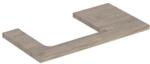 Geberit One mosdópult bal oldali kivágással 90x47 cm, pultra ültethető mosdóhoz, hikoridió 505.303. 00.6 (505.303.00.6) - szaniteresklimacenter
