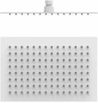 TRES vízkő ellen védett acél mennyezeti fejzuhany matt fehér 134315007BM (134315007BM)