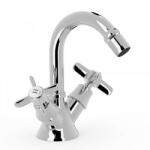 TRES Tres-Clasic két fogantyús bidécsaptelep leeresztő nélkül 24212201 (24212201)