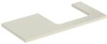Geberit One mosdópult jobb oldali kivágással 105x47 cm, pultra ültethető mosdóhoz, magasfényű homokszürke 505.324. 00.4 (505.324.00.4) - szaniteresklimacenter