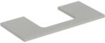 Geberit One mosdópult középső kivágással, pultra ültethető mosdóhoz 105x47 cm, matt greige 505.284. 00.7 (505.284.00.7) - szaniteresklimacenter