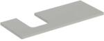 Geberit One mosdópult bal oldali kivágással 120x47 cm, pultra ültethető tálformájú mosdóhoz, matt greige 505.295. 00.7 (505.295.00.7) - szaniteresklimacenter