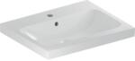 Geberit iCon Light pultra ültethető mosdó, 75x48 cm, csaplyukkal és túlfolyóval, matt fehér (501.848. JT. 1) (501.848.JT.1)