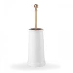 TRES Clasic földön álló kerámia wc-kefe matt, kopott réz 02463604LM (02463604LM)