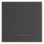 TRES vízkő ellen védett acél fejzuhany matt fekete 29995501NM (29995501NM)