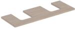 Geberit One mosdópult kivágással, két pultra ültethető tálformájú mosdóhoz 135x47 cm, tölgy 505.276. 00.5 (505.276.00.5) - szaniteresklimacenter